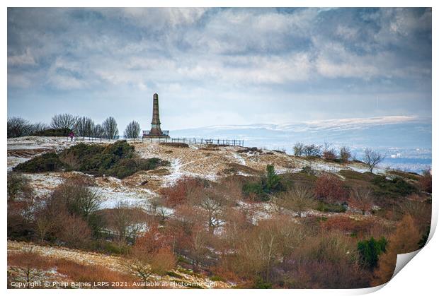 Werneth Low Print by Philip Baines