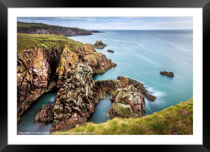 Majestic View Framed Mounted Print by Don Nealon