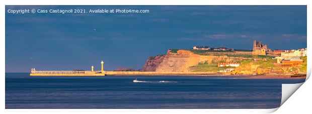 Whitby Panoramic Print by Cass Castagnoli