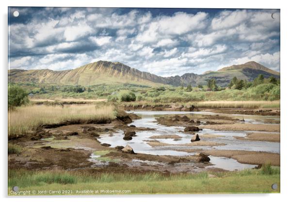 Sneem River, Sneem, Ring of Kerry, Ireland - 1 Acrylic by Jordi Carrio