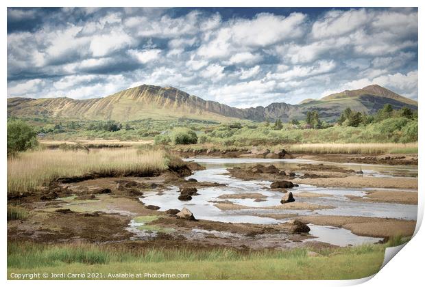 Sneem River, Sneem, Ring of Kerry, Ireland - 1 Print by Jordi Carrio