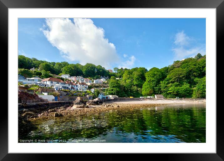 The Cary Arms at Babbacombe in Torquay Framed Mounted Print by Rosie Spooner