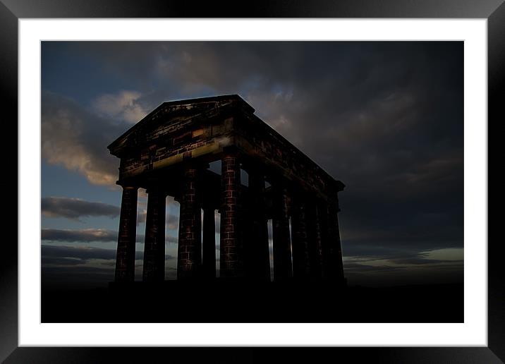 penshaw monument Framed Mounted Print by Northeast Images
