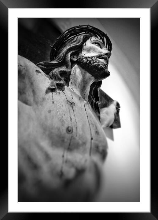Crucifixion   Framed Mounted Print by Scott Anderson