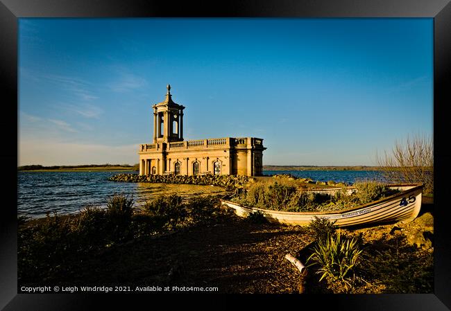 Normanton Church Framed Print by Leigh Windridge