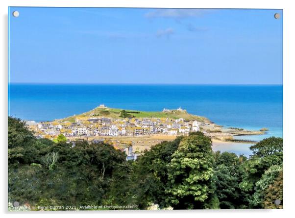 Majestic St Ives G7 Summit View Acrylic by Beryl Curran