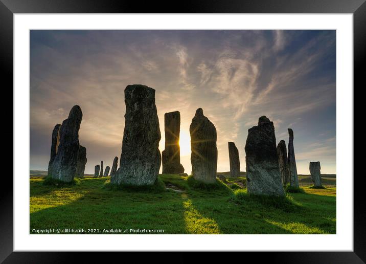 Callanish Stones Framed Mounted Print by Scotland's Scenery