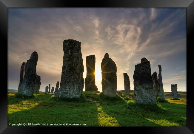 Callanish Stones Framed Print by Scotland's Scenery