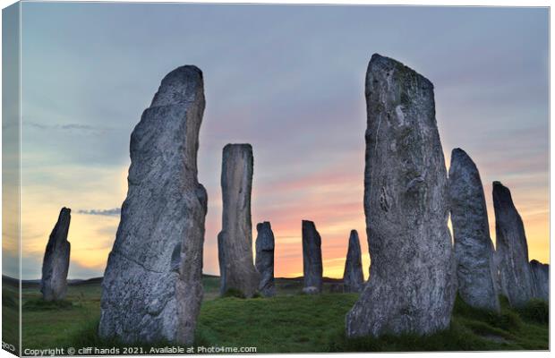 Callanish Stones Canvas Print by Scotland's Scenery