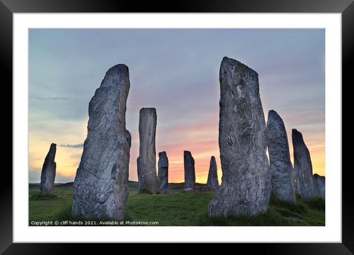Callanish Stones Framed Mounted Print by Scotland's Scenery