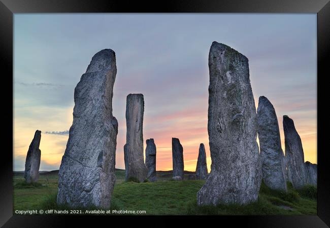 Callanish Stones Framed Print by Scotland's Scenery