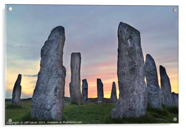 Callanish Stones Acrylic by Scotland's Scenery