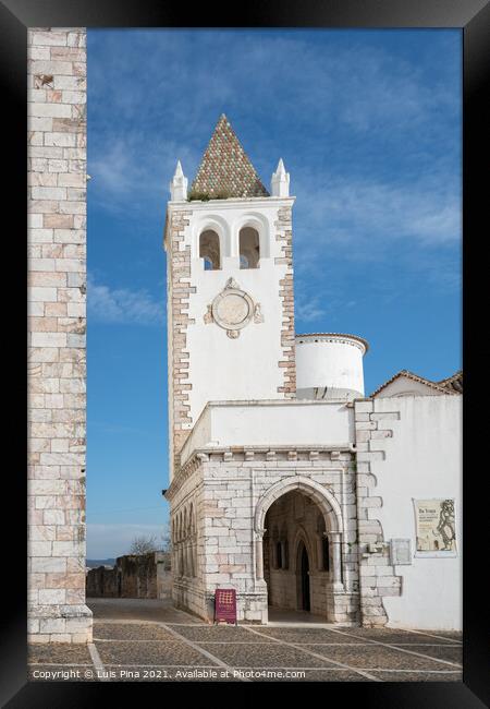 Estremoz castle in Alentejo, Portugal Framed Print by Luis Pina