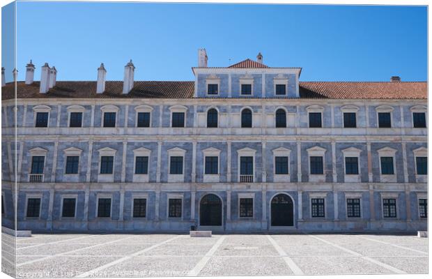 Paco ducal in Vila Vicosa in Alentejo, Portugal Canvas Print by Luis Pina