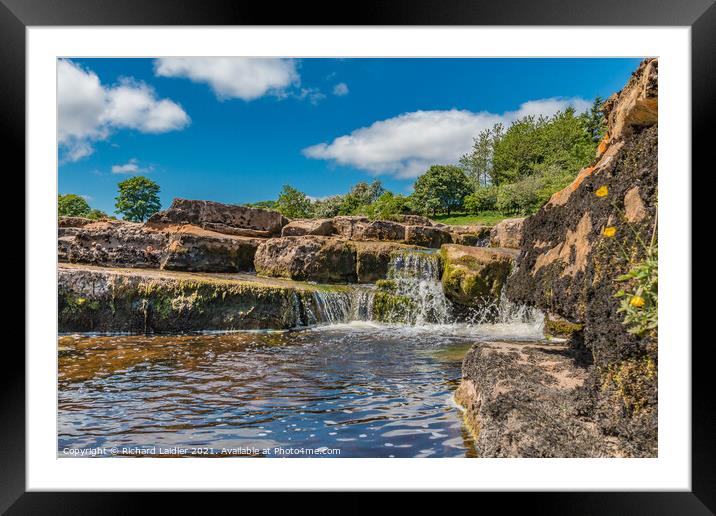 Sleightholme Beck at East Mellwaters, Teesdale Framed Mounted Print by Richard Laidler
