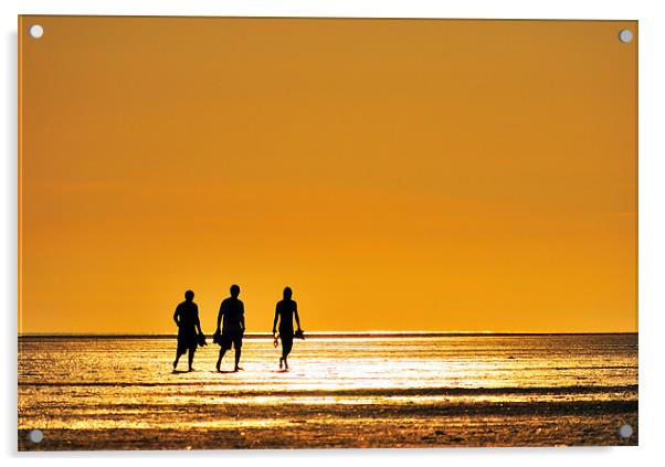 The Beach Boys Acrylic by Jason Connolly