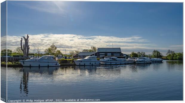 Horning Morning Canvas Print by Philip Hodges aFIAP ,