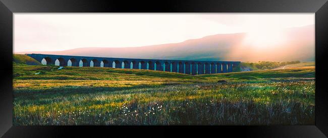 Ribblehead viaduct Framed Print by Kevin Elias