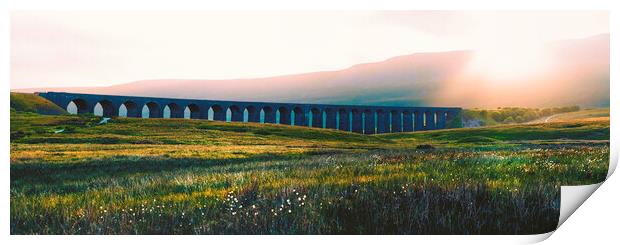 Ribblehead viaduct Print by Kevin Elias