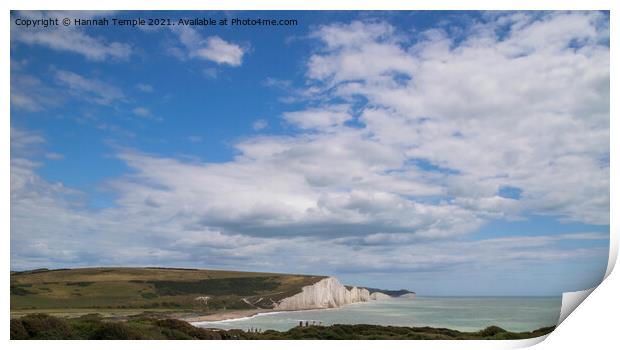 Seven Sisters under a summer sky  Print by Hannah Temple