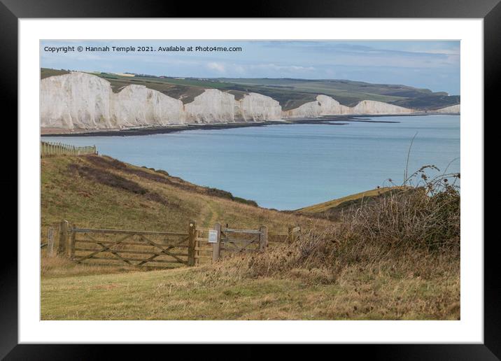 Seven Sisters Framed Mounted Print by Hannah Temple