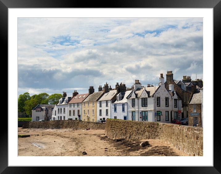 Anstruther, Fife Framed Mounted Print by Tommy Dickson
