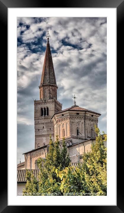 Bell tower of San Marco, Italy Framed Mounted Print by Claudio Lepri