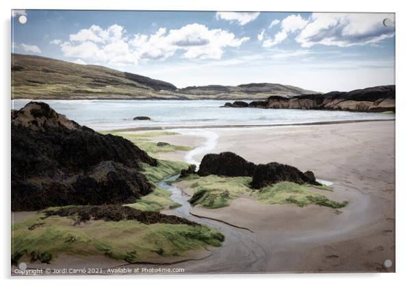 Derrynane Beach, Ring of Kerry, Ireland- 4  Acrylic by Jordi Carrio