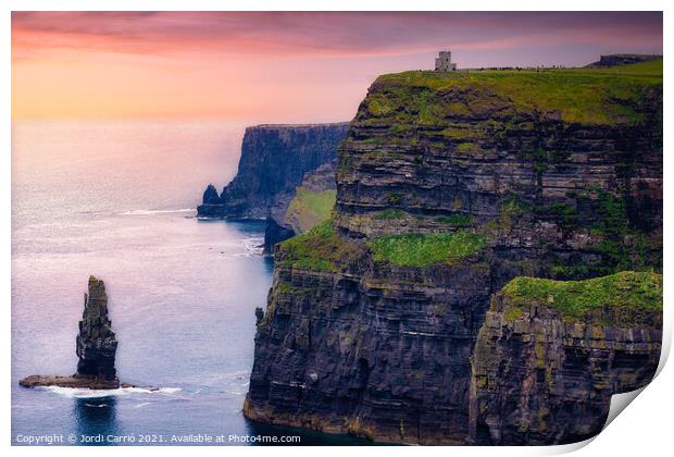 Cliffs of Moher tour, Ireland - 19 Print by Jordi Carrio