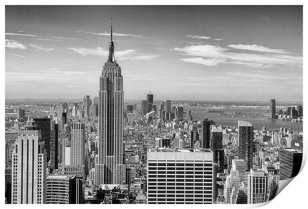 The Empire State Print by Sharpimage NET