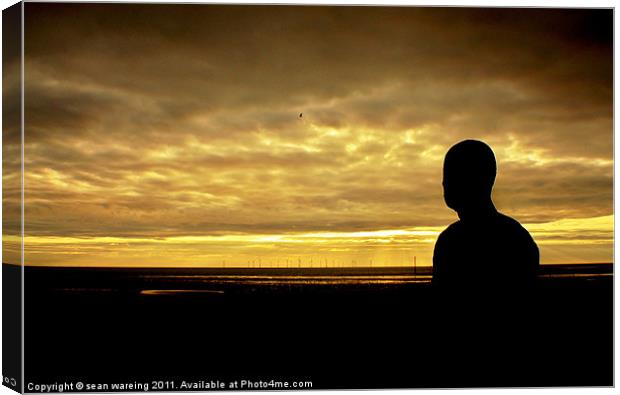 Antony Gormley - Another Place Canvas Print by Sean Wareing