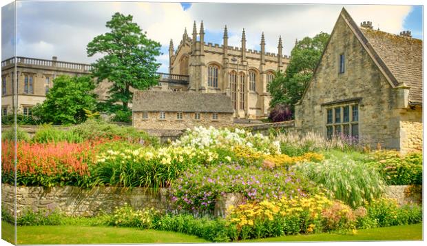 Christ Church, Oxford Canvas Print by Richard Downs