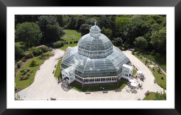 Palm House  Framed Mounted Print by Ian Fairbrother