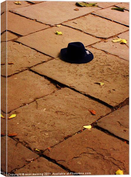 Lost Trilby Canvas Print by Sean Wareing