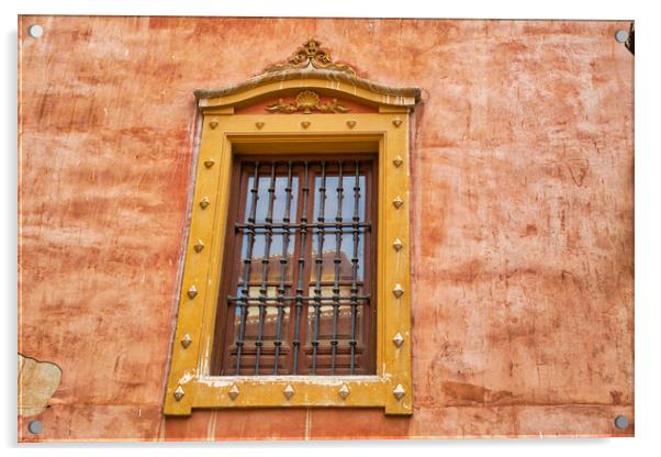 Granada streets in a historic city center Acrylic by Elijah Lovkoff