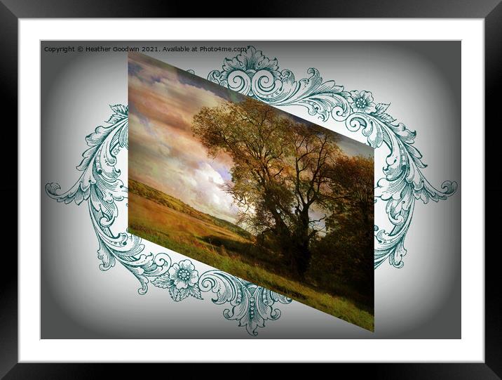 The Art Collection Framed Mounted Print by Heather Goodwin