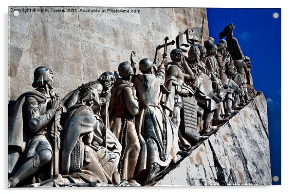 Monument To The Discoveries Canvases & Prints Acrylic by Keith Towers Canvases & Prints