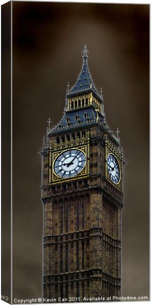 Big Ben Canvas Print by Kevin Carr
