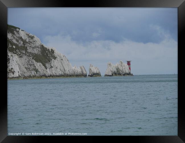 The Needles, Isle of Wight Framed Print by Sam Robinson