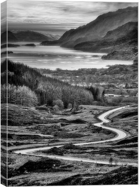 Loch Maree Canvas Print by Alan Simpson