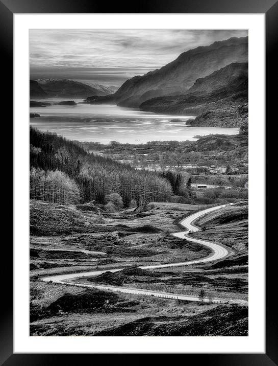Loch Maree Framed Mounted Print by Alan Simpson