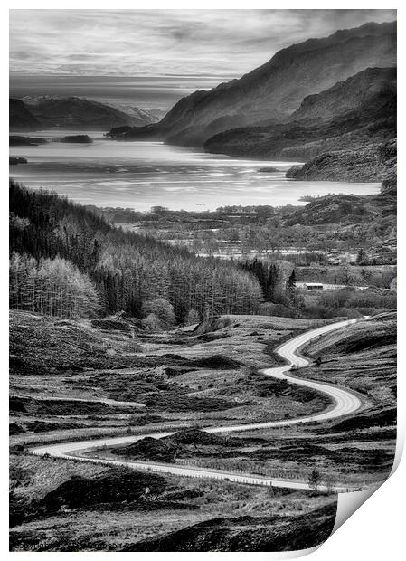 Loch Maree Print by Alan Simpson