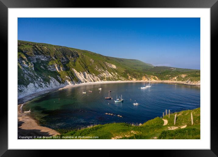Lulworth Cove, Dorset Framed Mounted Print by KB Photo