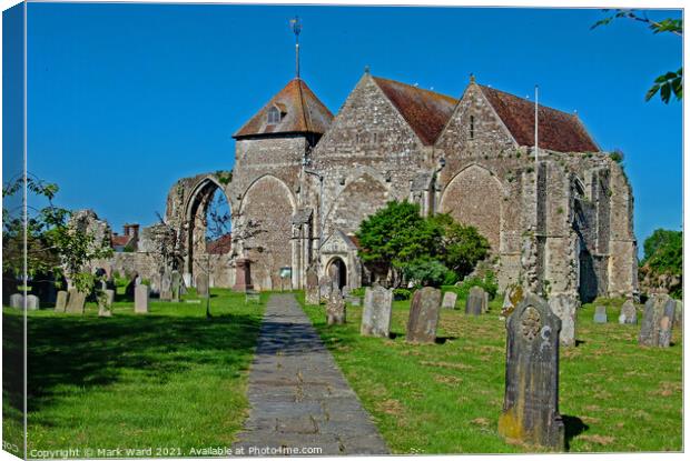 St Thomas’ in Winchelsea Canvas Print by Mark Ward
