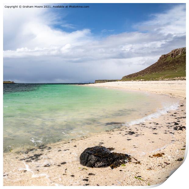 Coral Beach Skye Print by Graham Moore