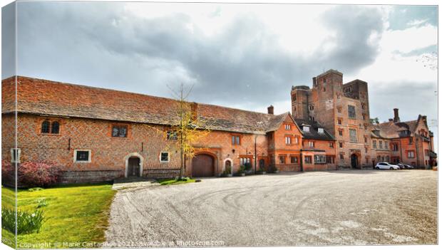 Layer Marney Tower Canvas Print by Marie Castagnoli