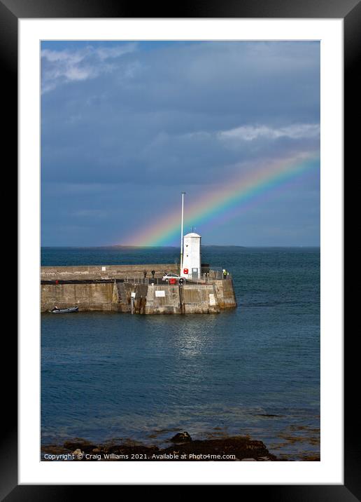 Seahouses Harbour  Framed Mounted Print by Craig Williams