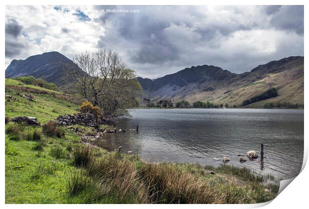 Buttermere Cumbria Print by Kevin White