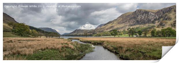 Buttermere Panorama Print by Kevin White