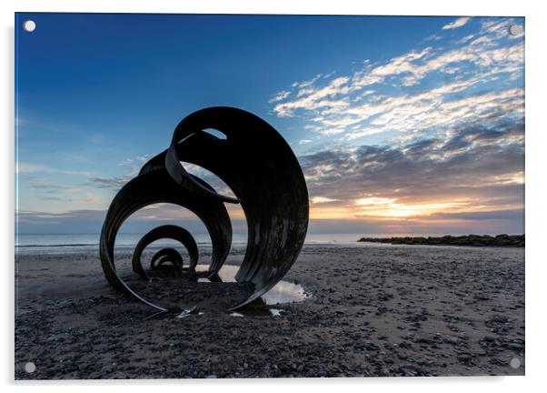 Mary's Shell Thornton Cleveleys Acrylic by Jonathan Thirkell